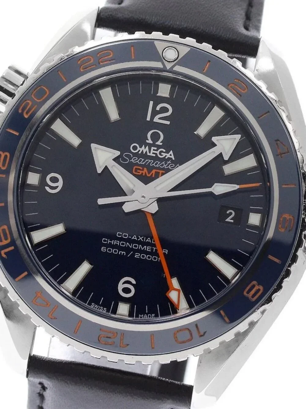 OMEGA Seamaster Planet Ocean Good Planet 232.32.44.22.03.001 GMT AT Men's_960401